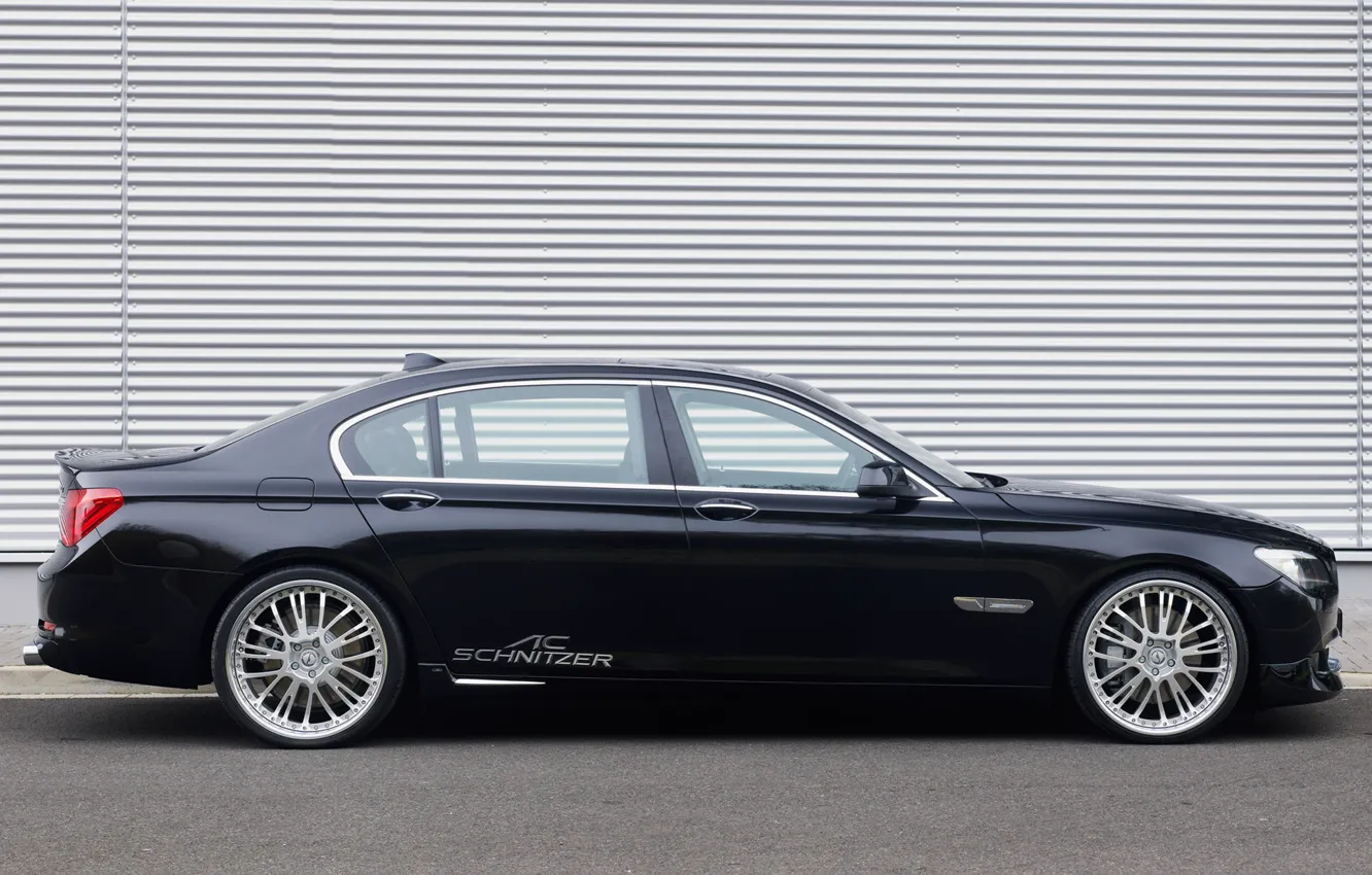 Photo wallpaper BMW, black, AC Schnitzer, ACS7, f01