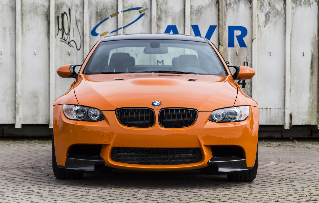 Photo wallpaper BMW, E92, Front side, M3, Lime Rock