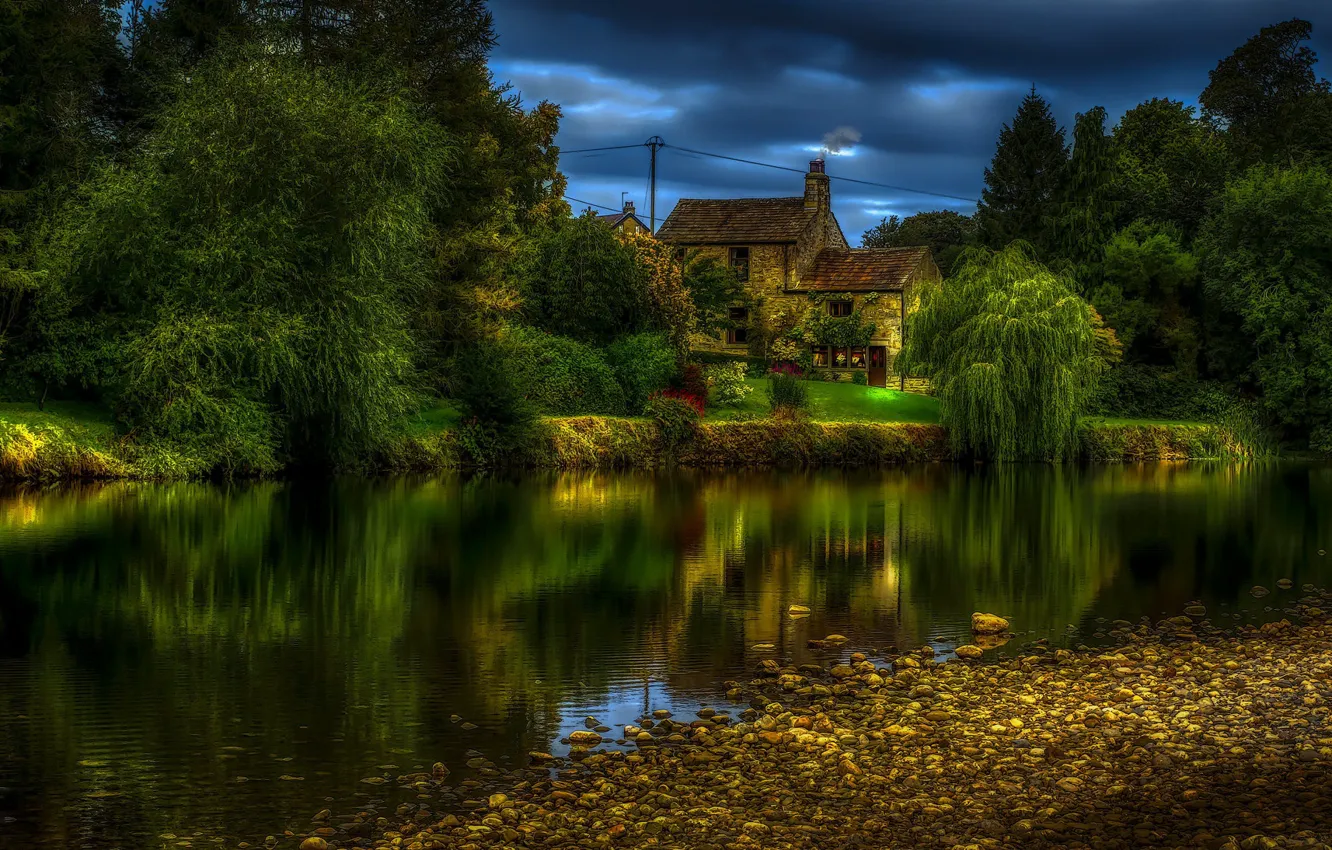 Photo wallpaper England, Grassington, Craven District