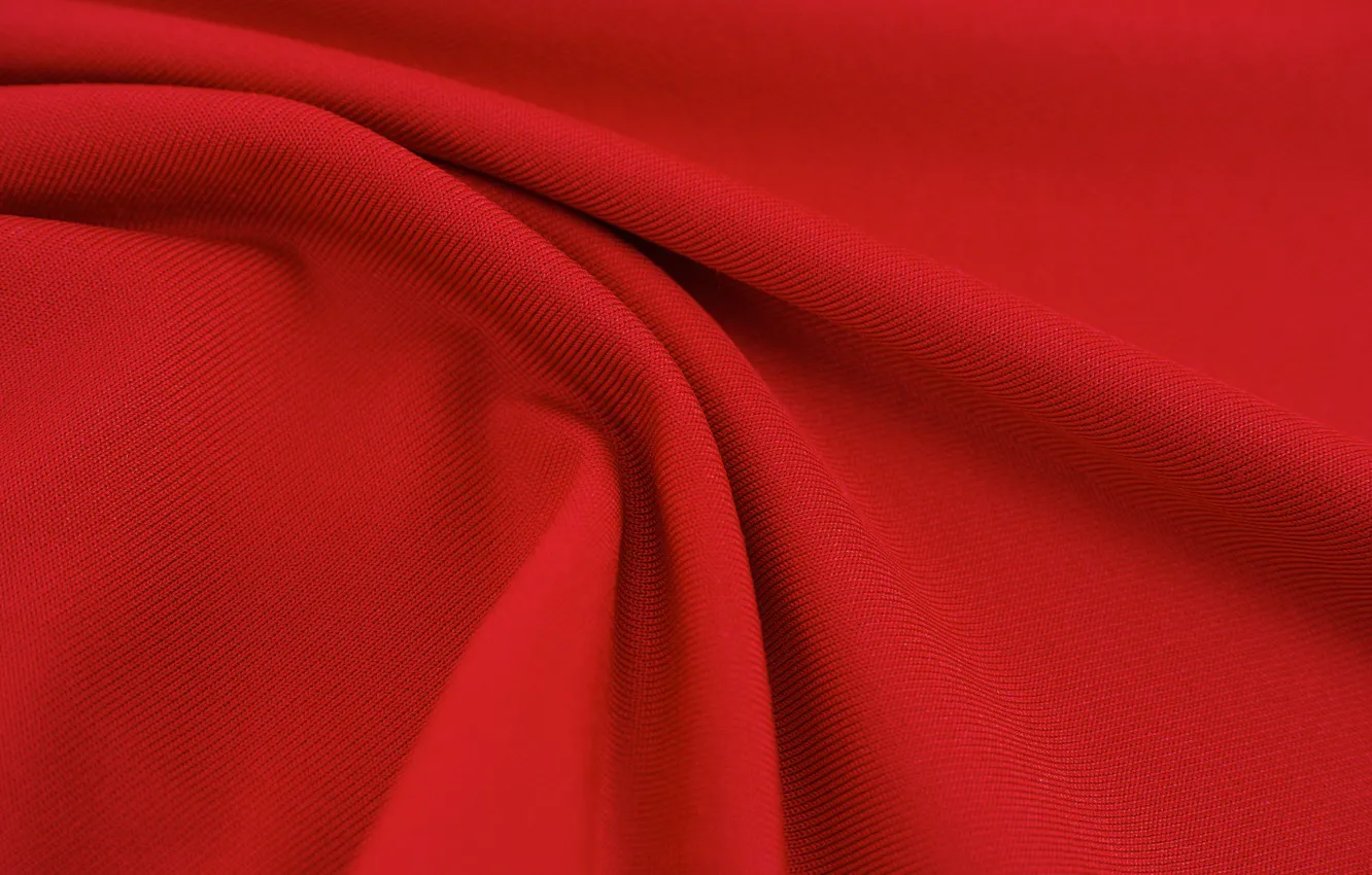 Photo wallpaper Texture, Textiles, Red Cloth