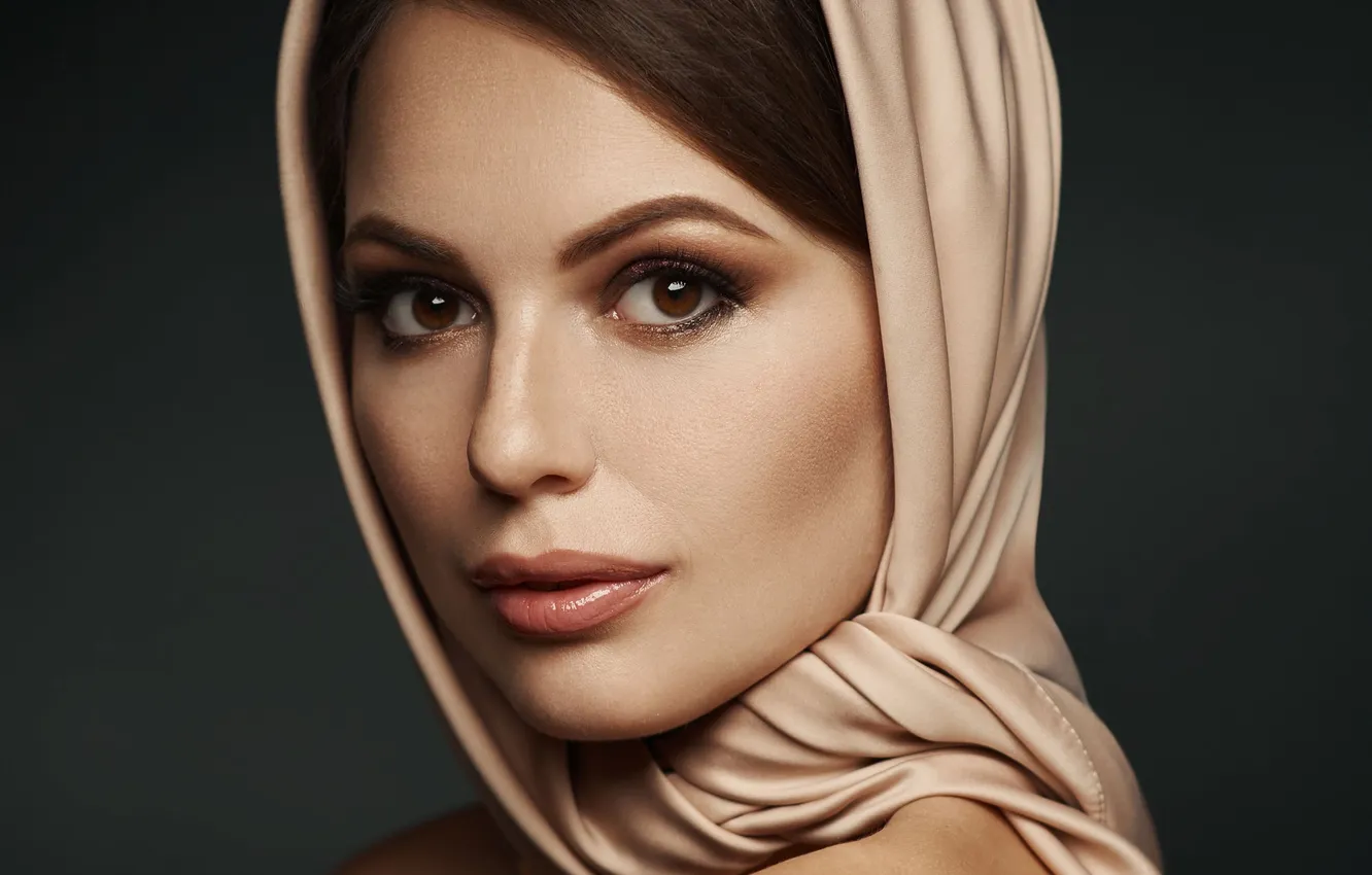 Photo wallpaper eyes, look, portrait, Rustam Rakhimov