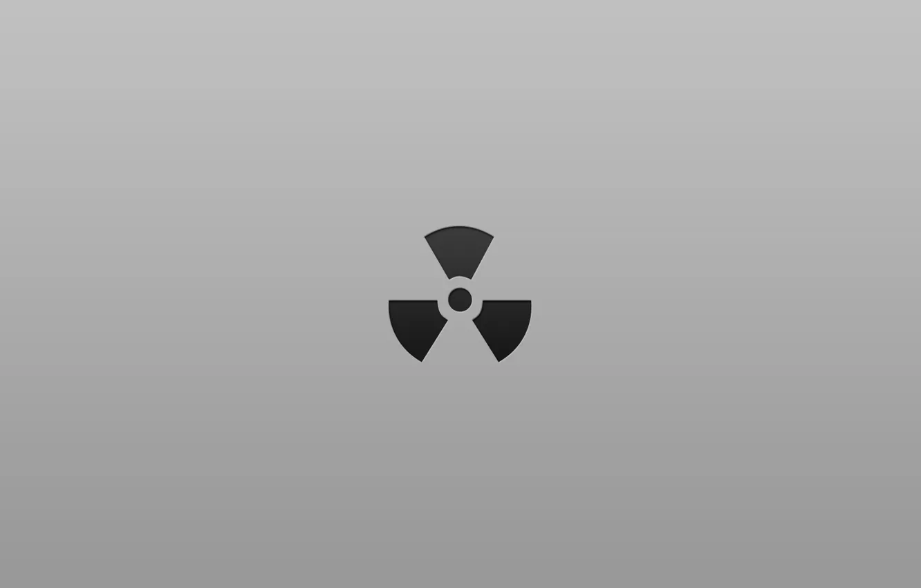 Photo wallpaper background, sign, radiation