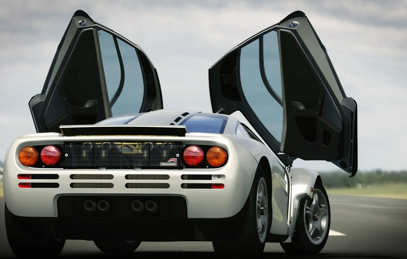 Photo wallpaper McLaren, GTR, supercar, McLaren, Supercar