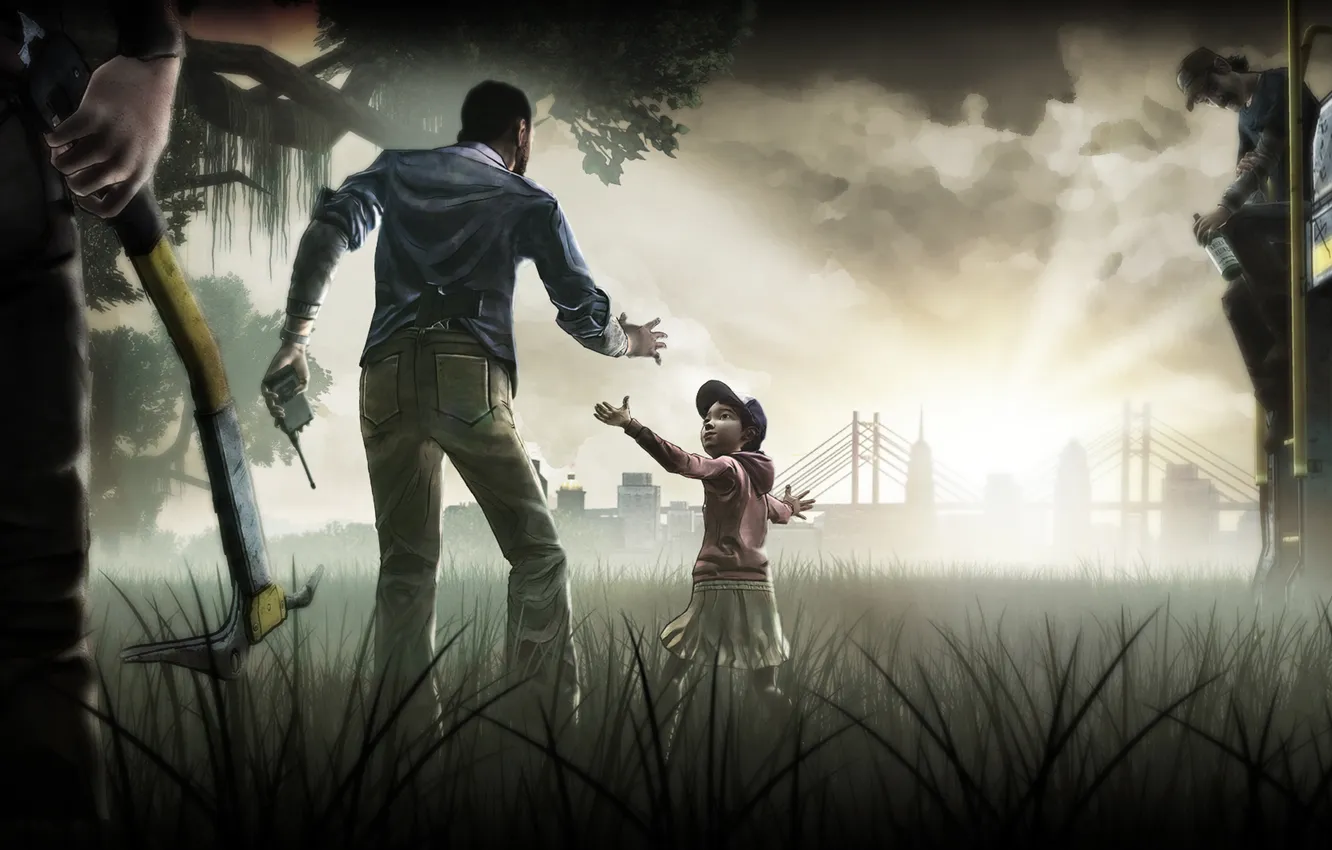 Photo wallpaper The game, The walking dead, Clementine, Clementine, walking dead the game