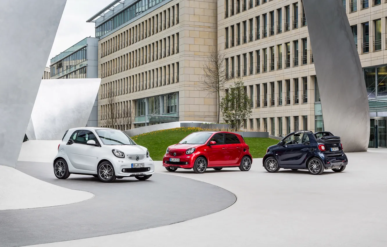 Photo wallpaper BRABUS, Smart, Fortwo, smart, C453