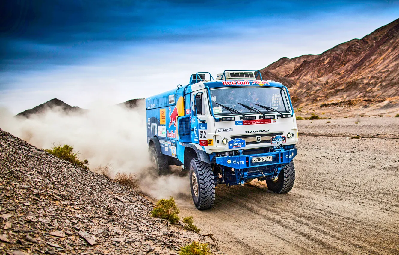 Photo wallpaper The sky, Sand, Nature, Dust, Sport, Speed, Race, Master