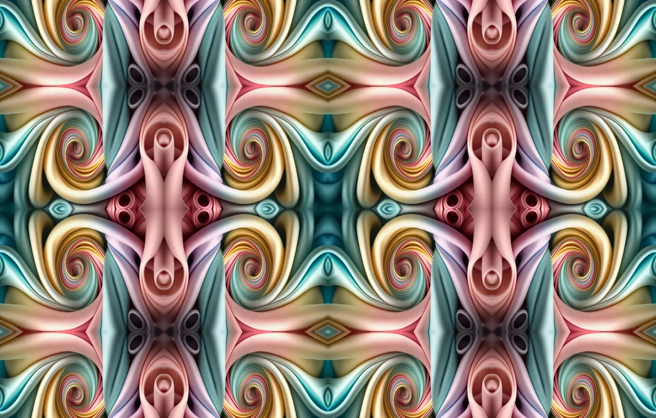 Photo wallpaper texture, art, fractal
