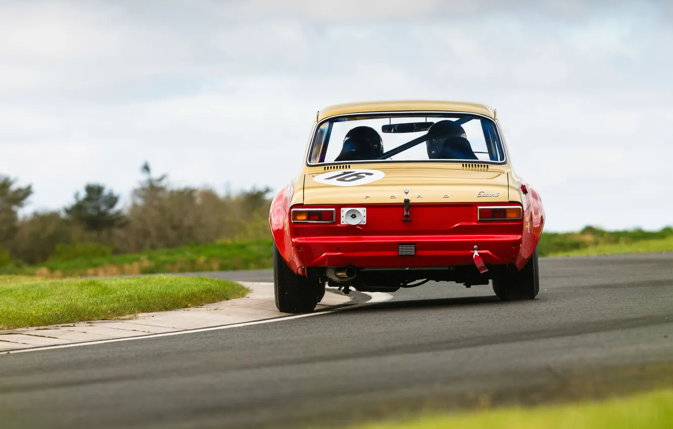Photo wallpaper Ford, Escort, Alan Mann, motorworks, boreham, 68 edition