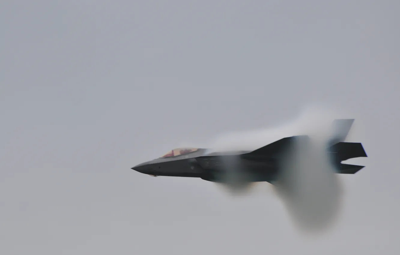 Photo wallpaper F-35, jet plane, Airpower