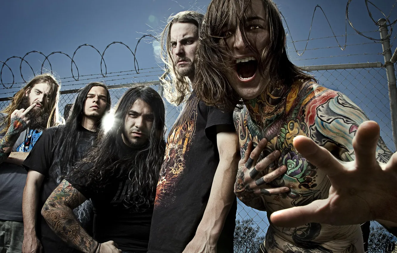 Photo wallpaper Music, Group, Deathcore, Suicide Silence