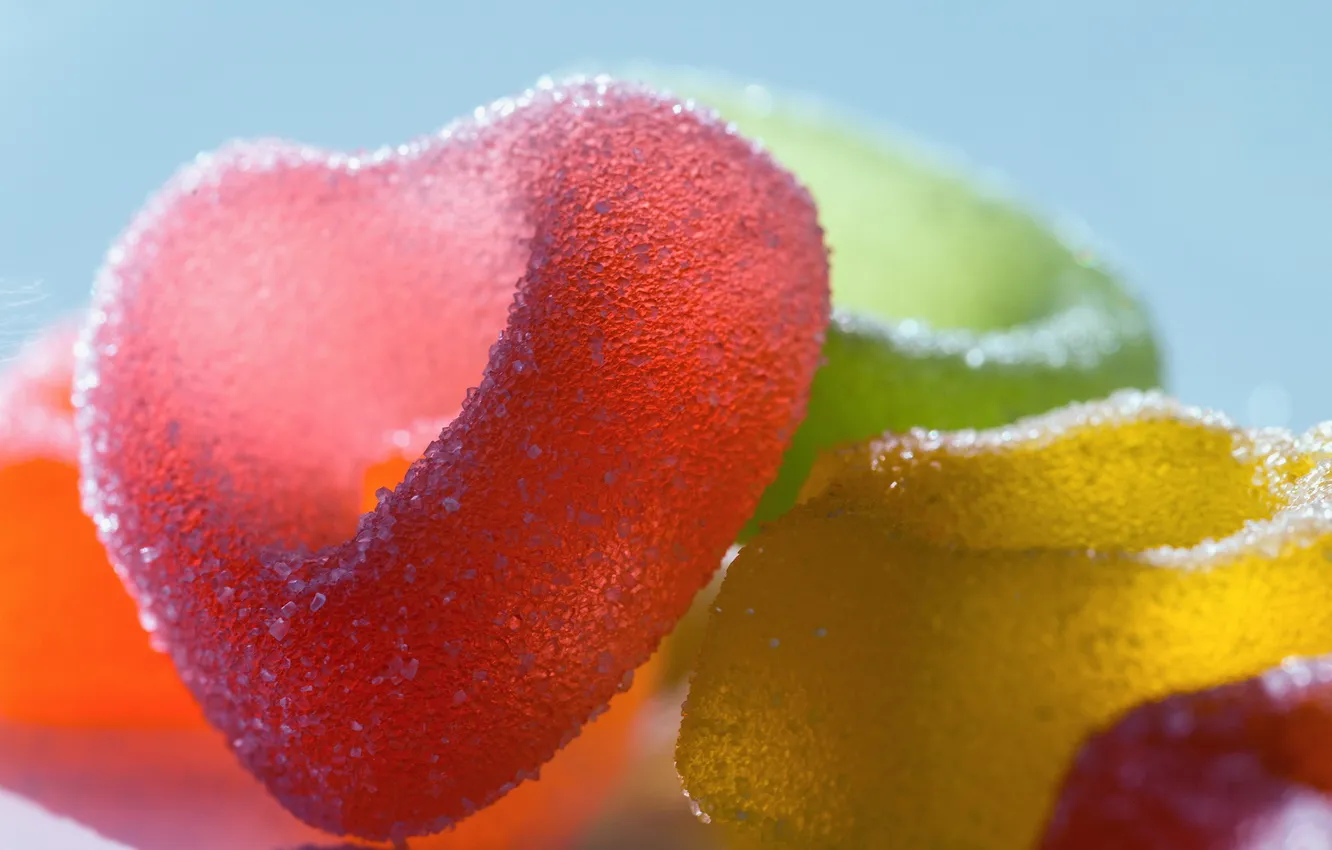 Photo wallpaper macro, holiday, Christmas Sweets