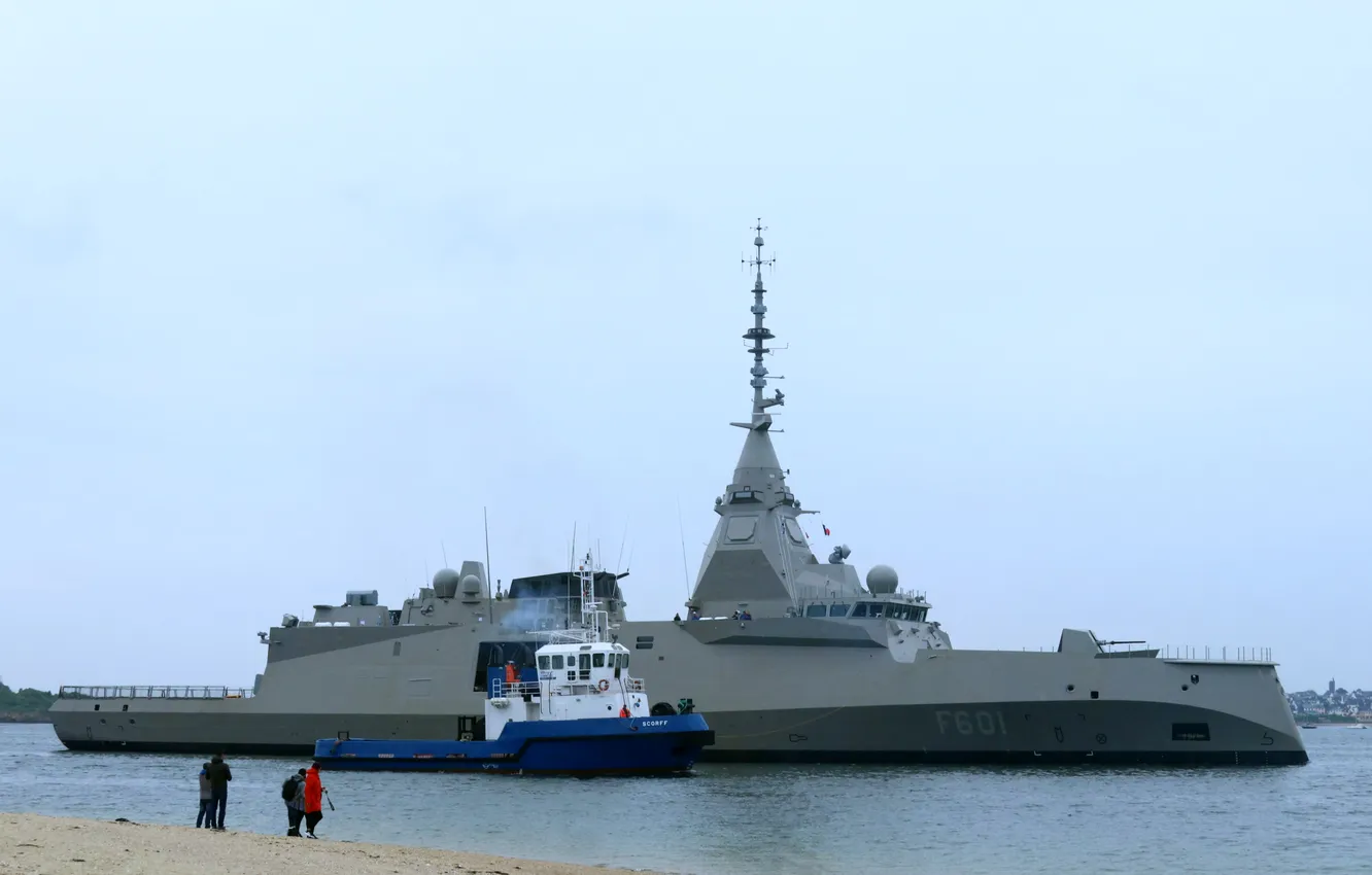 Photo wallpaper Greece, frigate, test, access to the sea, Kimon