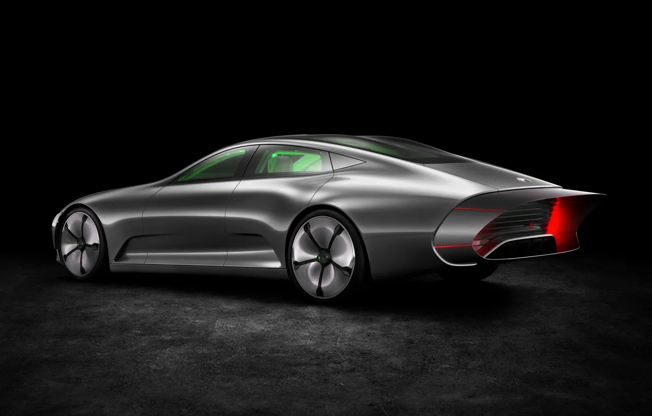 Photo wallpaper Mercedes-Benz, the concept car, 2015, Intelligent Aerodynamic Automobile, Concept IAA