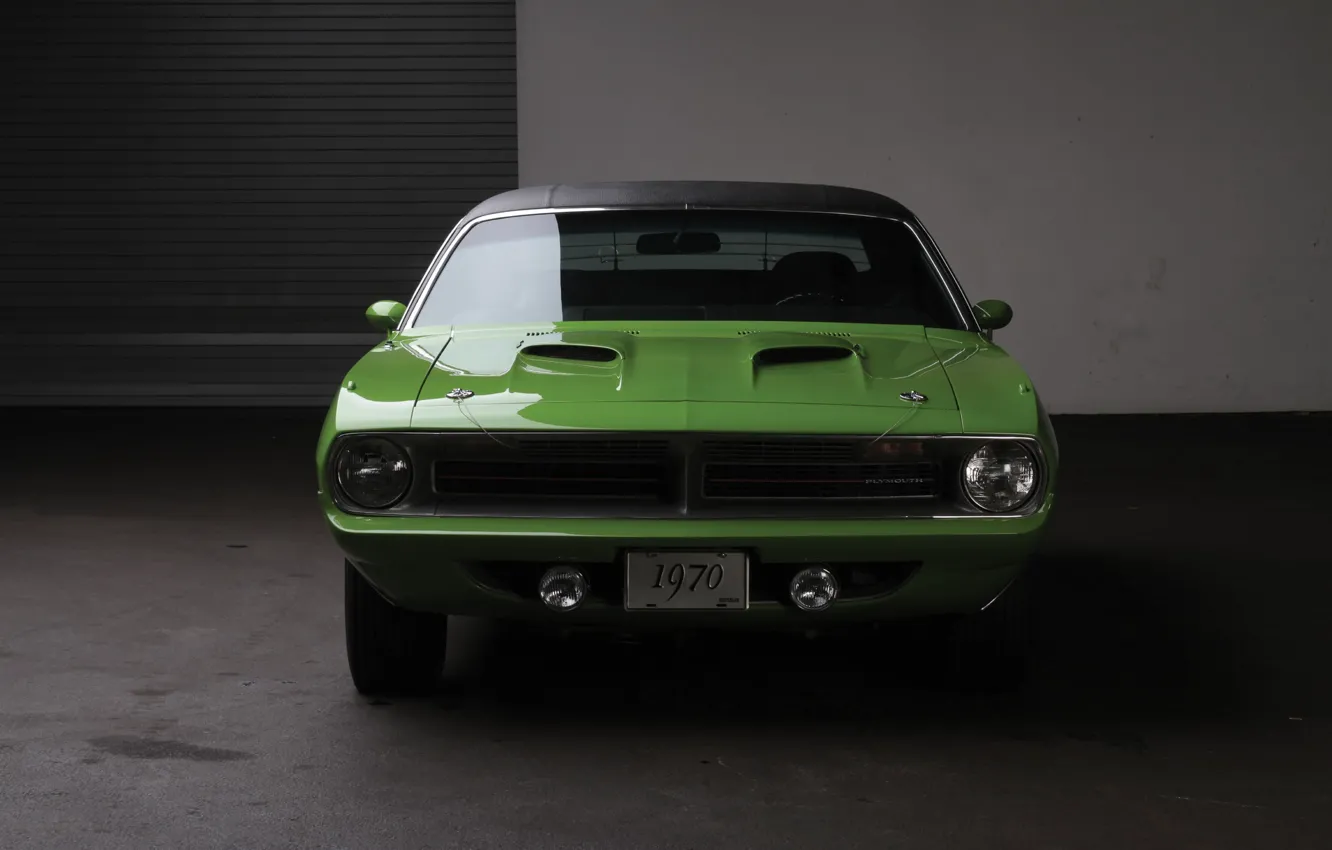 Photo wallpaper 1970, Plymouth, Cuda, 440