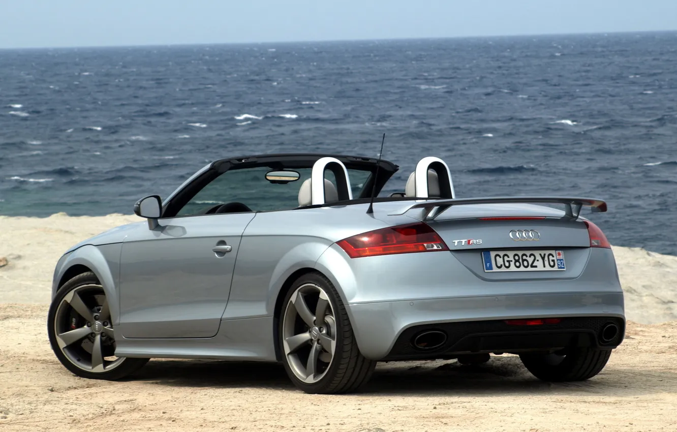 Photo wallpaper the sky, Audi, Roadster, car, back, Audi TT