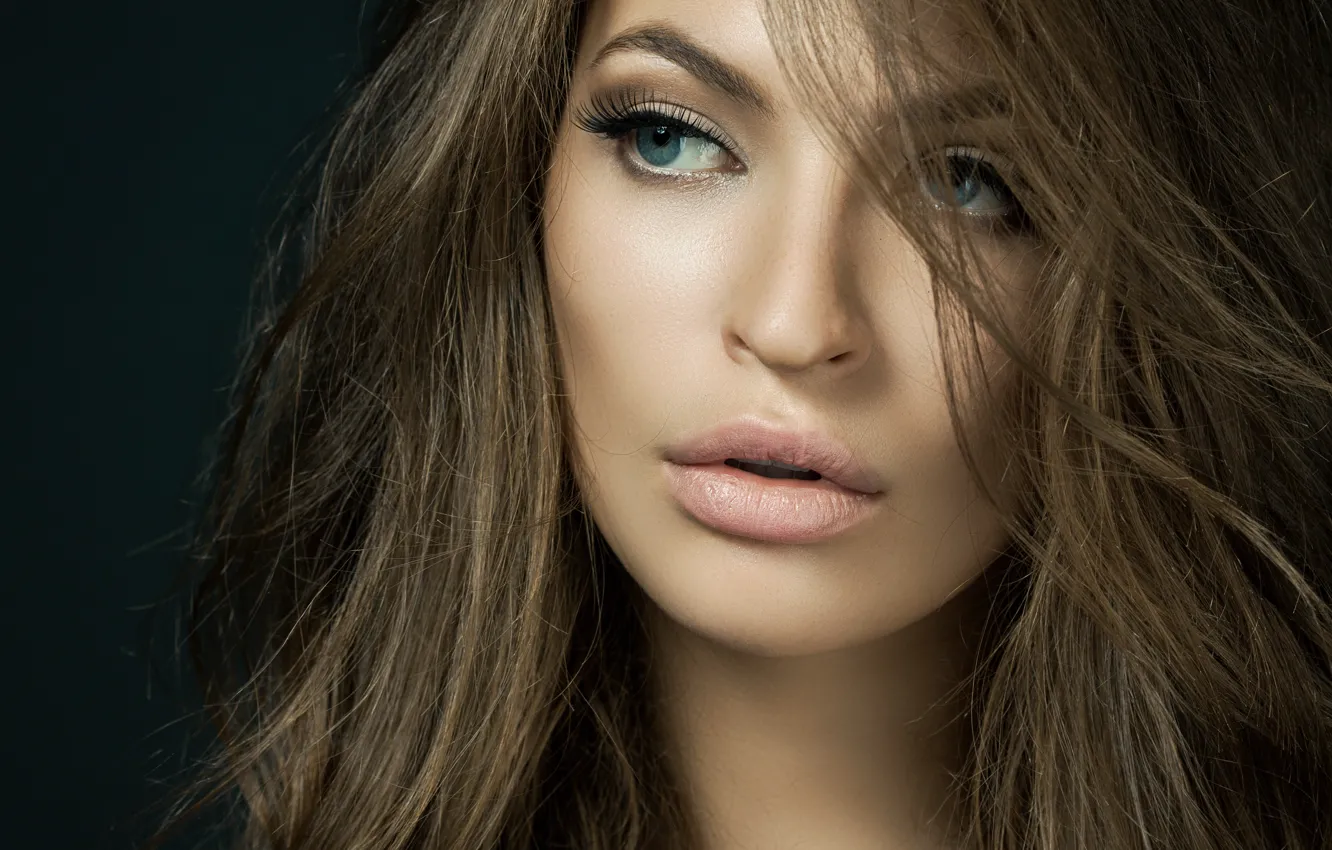 Photo wallpaper sexy, model, face