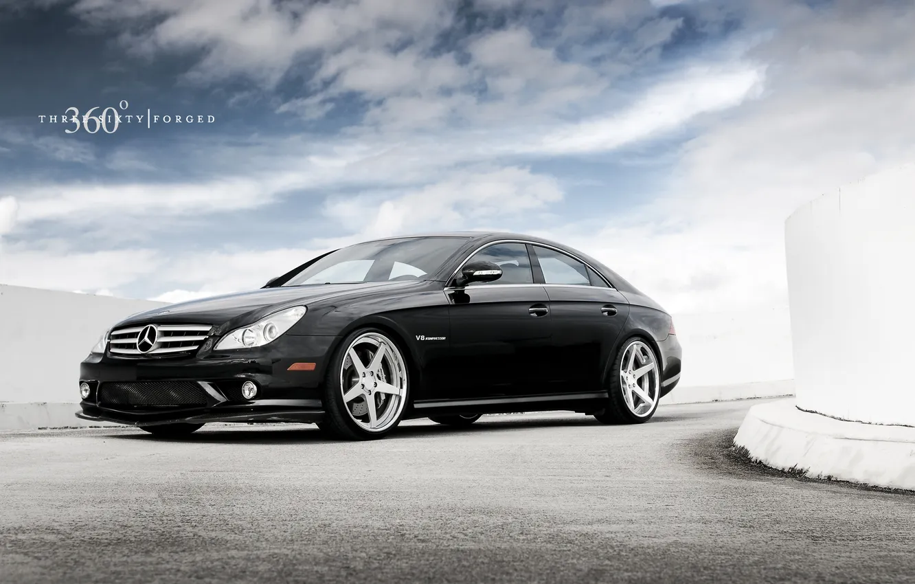 Photo wallpaper CLS, Mercedes, 360 forged