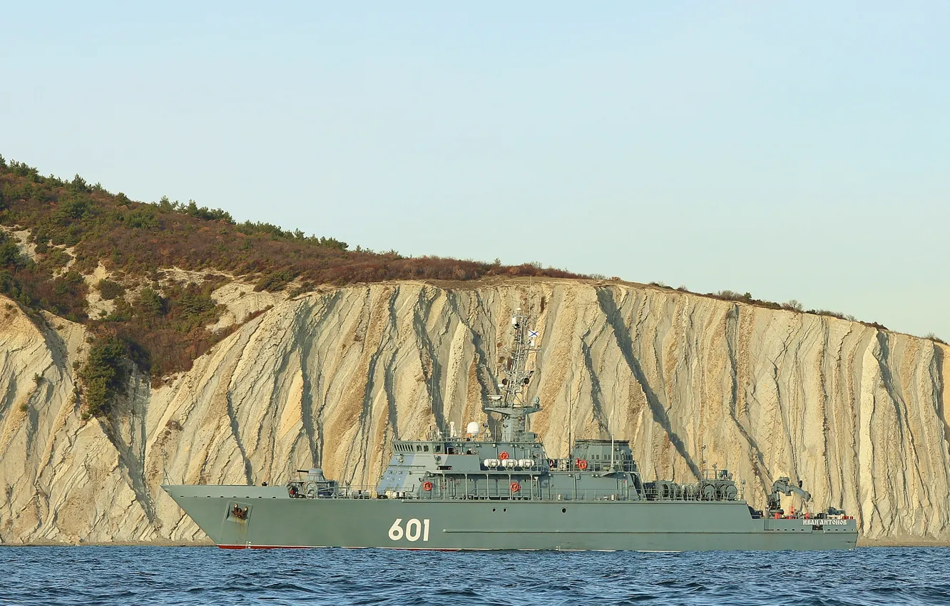 Photo wallpaper ship, Ivan Antonov, author Gogs, mine