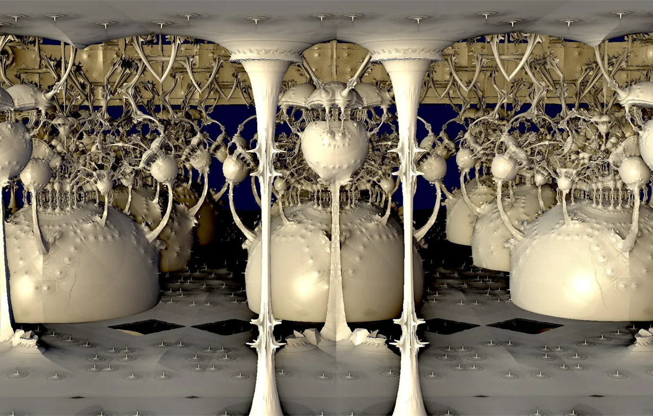 Photo wallpaper abstraction, background, color, form, Fractal