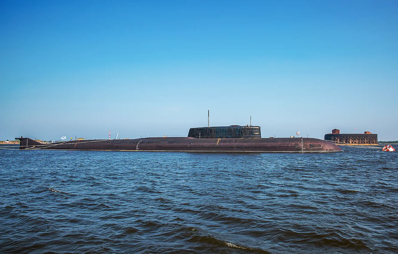 Photo wallpaper eagle, submarine, the nuclear-powered ship