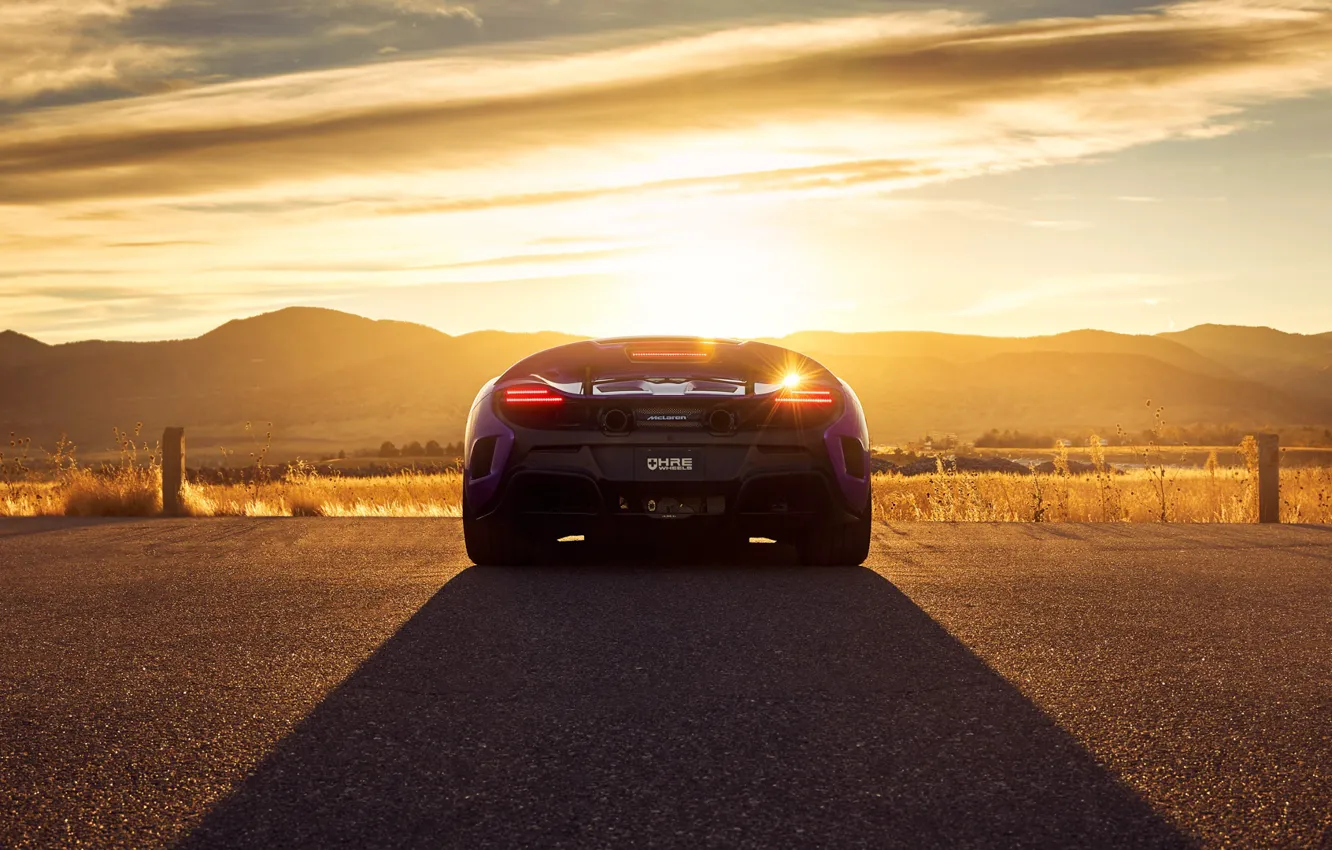 Photo wallpaper Shadow, Mclaren, 675LT