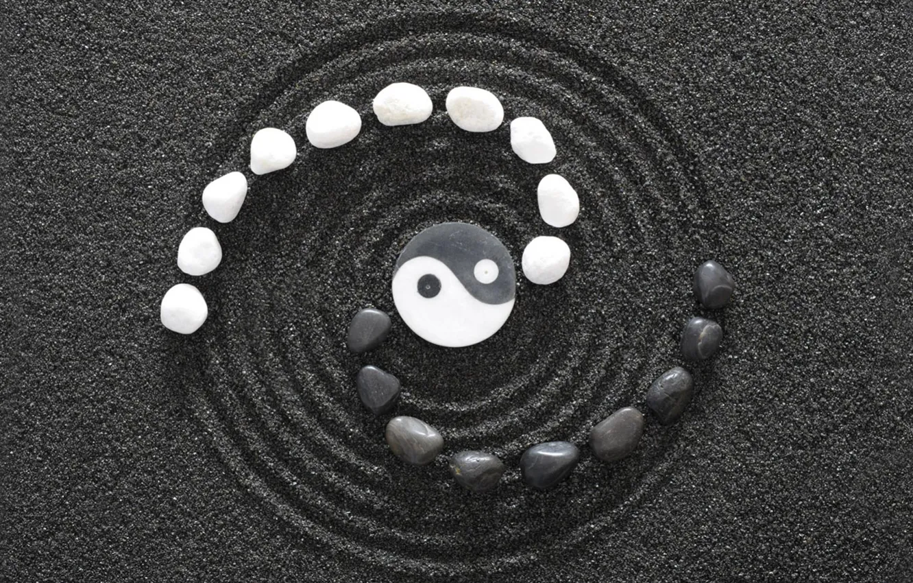 Photo wallpaper Yin, philosophy