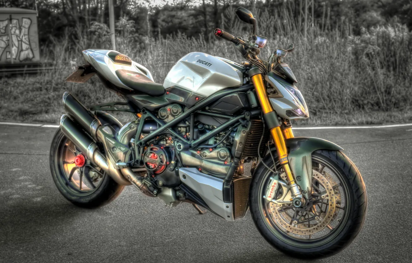 Photo wallpaper background, motorcycle, Ducati