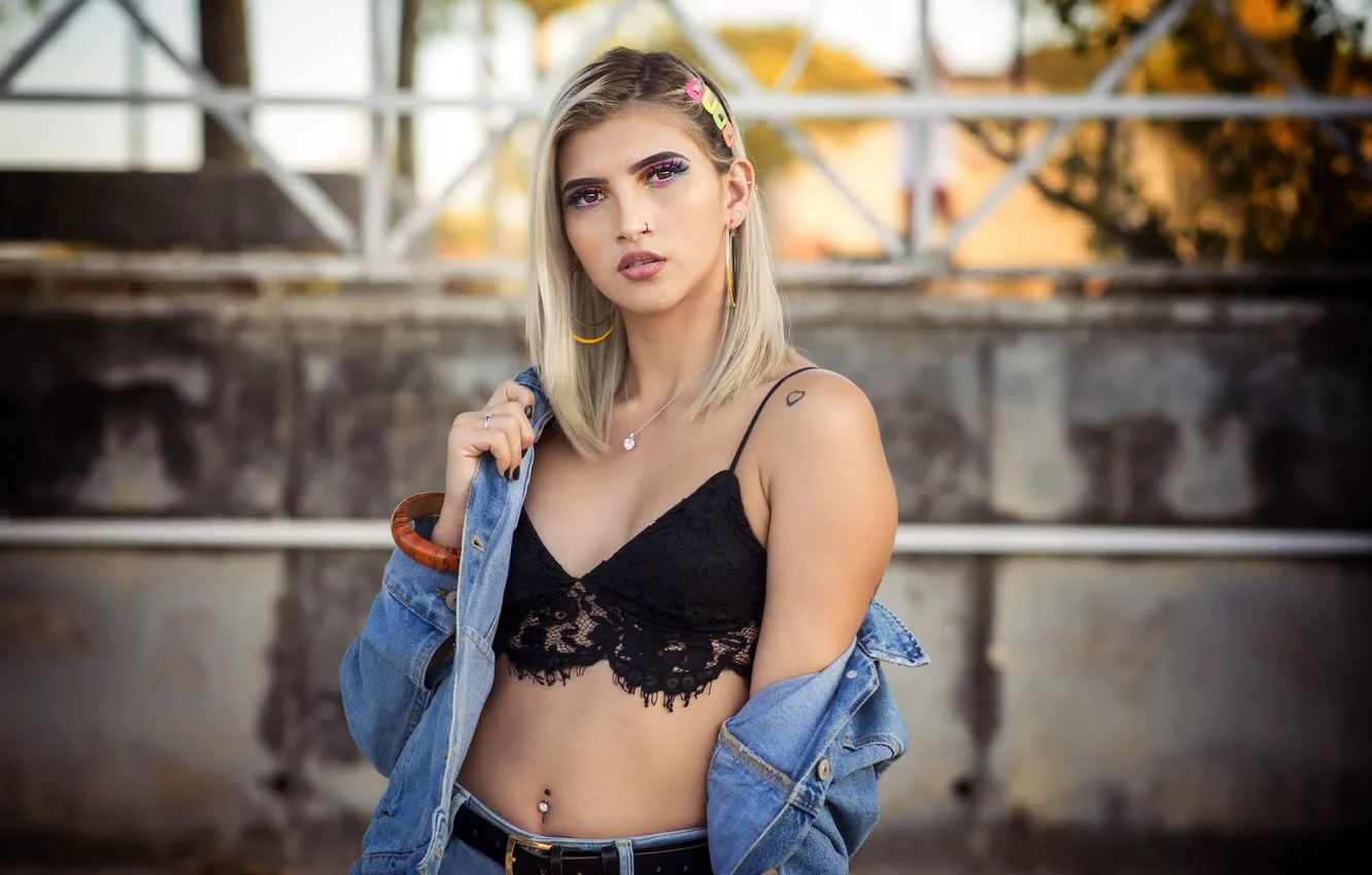 Photo wallpaper girl, portrait, Gaby