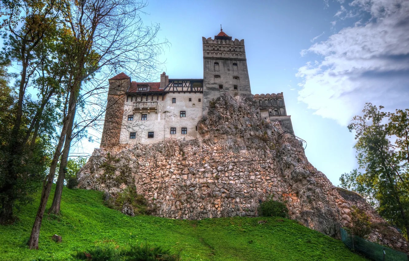 Photo wallpaper castle, Romania, Bran Castle