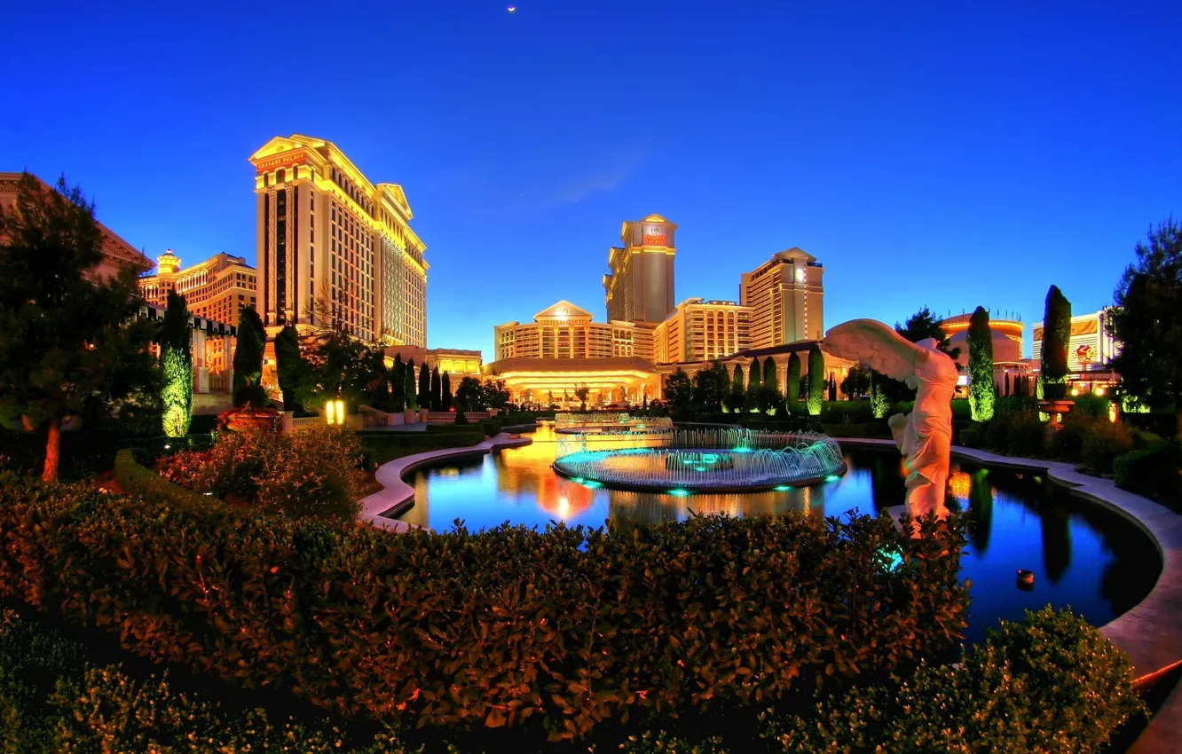 Photo wallpaper Las Vegas, entertainment complex, Caesars Palace