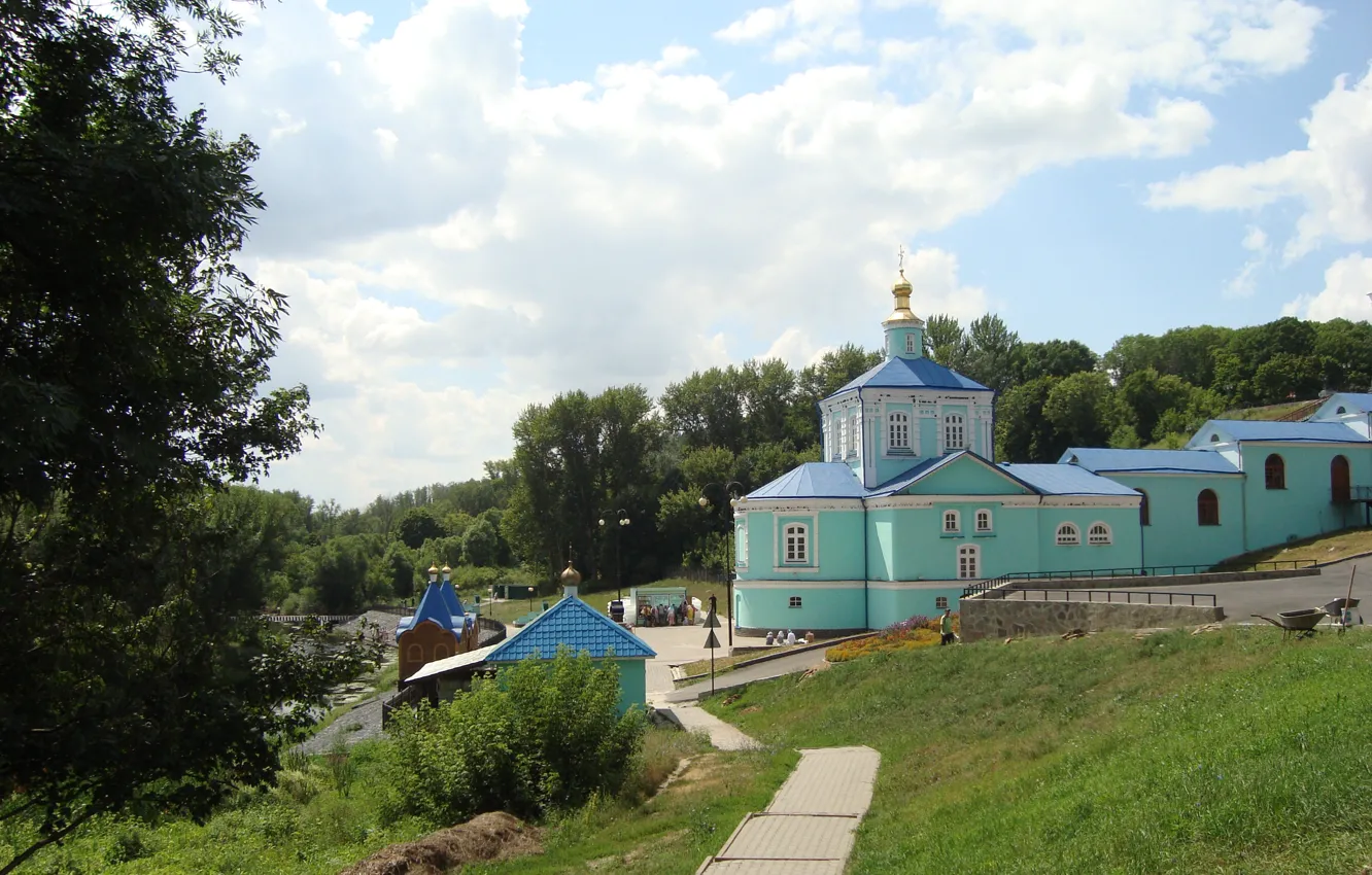 Photo wallpaper beauty, the monastery, Grace