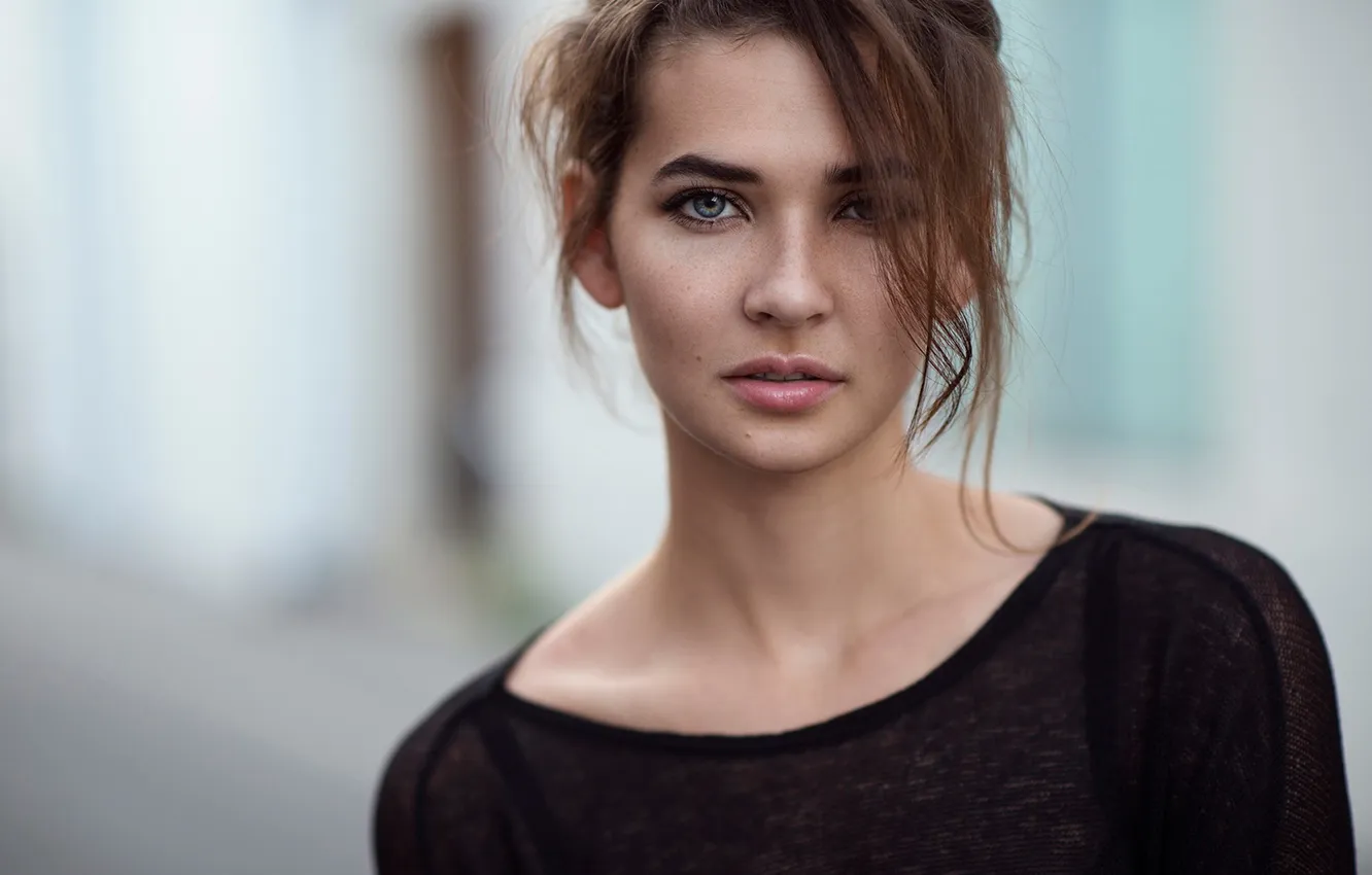 Photo wallpaper portrait, Rachel, natural light