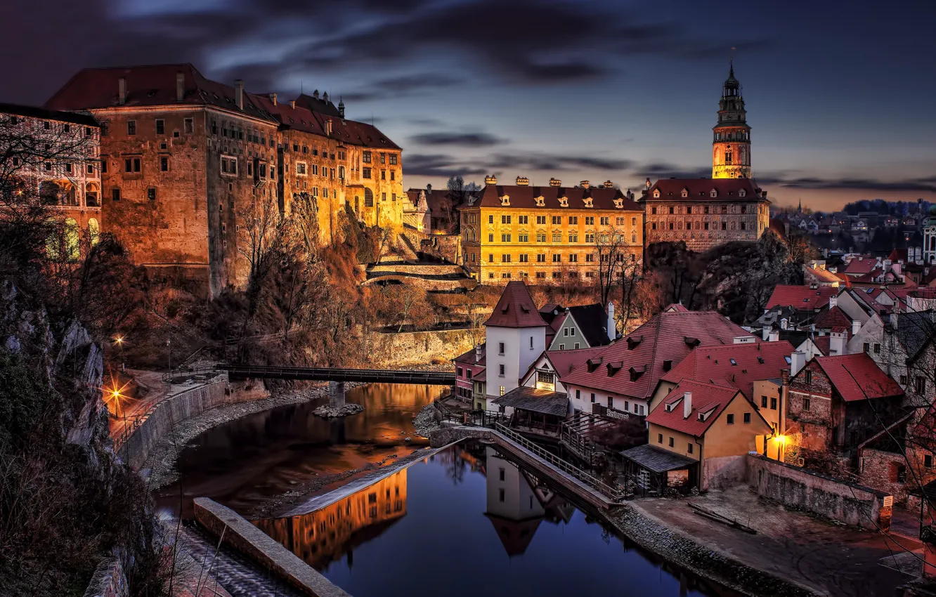 Photo wallpaper Czech Republic, Cesky Krumlov, Cesky Krumlov