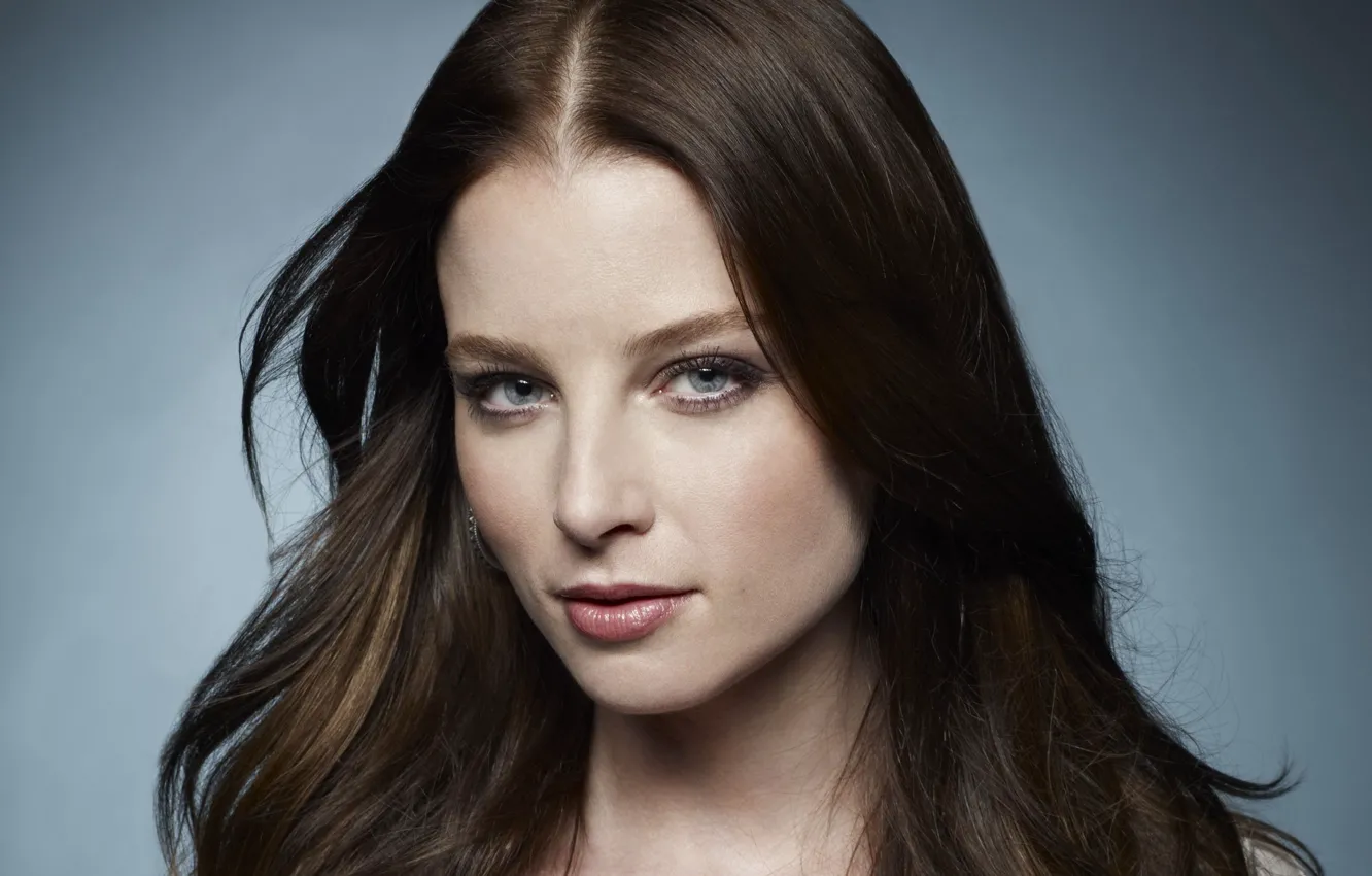 Photo wallpaper girl, face, model, hair, actress, Rachel Nichols