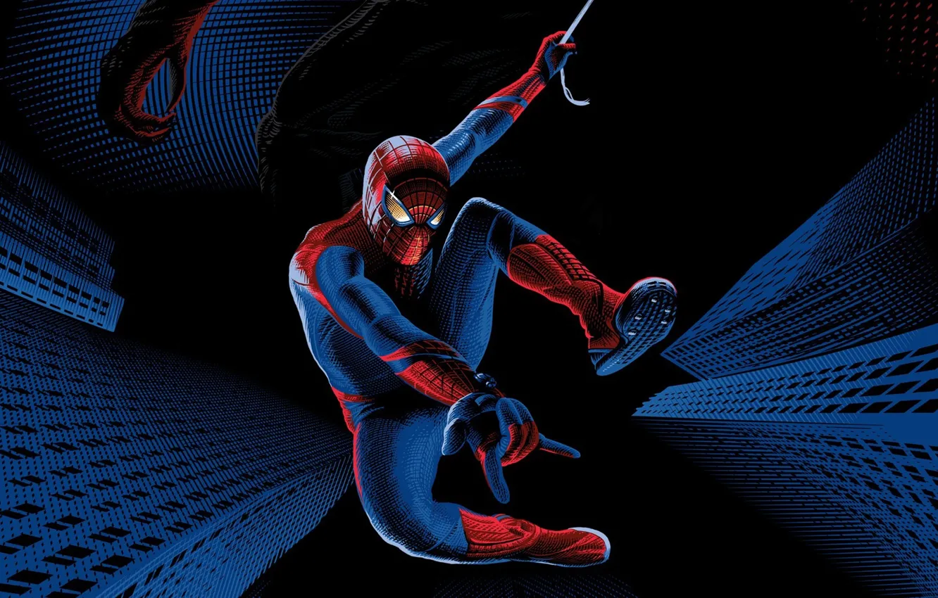 Photo wallpaper web, Lizard, costume, superhero, The Amazing Spider-Man, Andrew Garfield, New spider-Man, Andrew Garfield