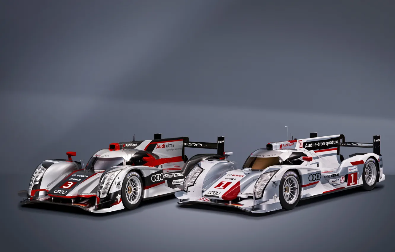 Photo wallpaper Audi, ultra, R18, WEC, E-Tron Quattro