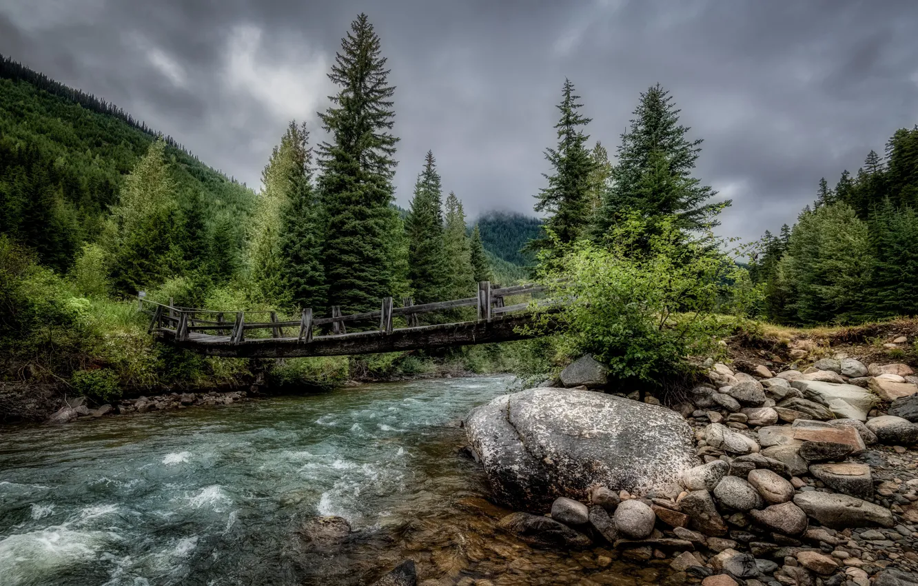 Photo wallpaper Canada, British Columbia, Devine