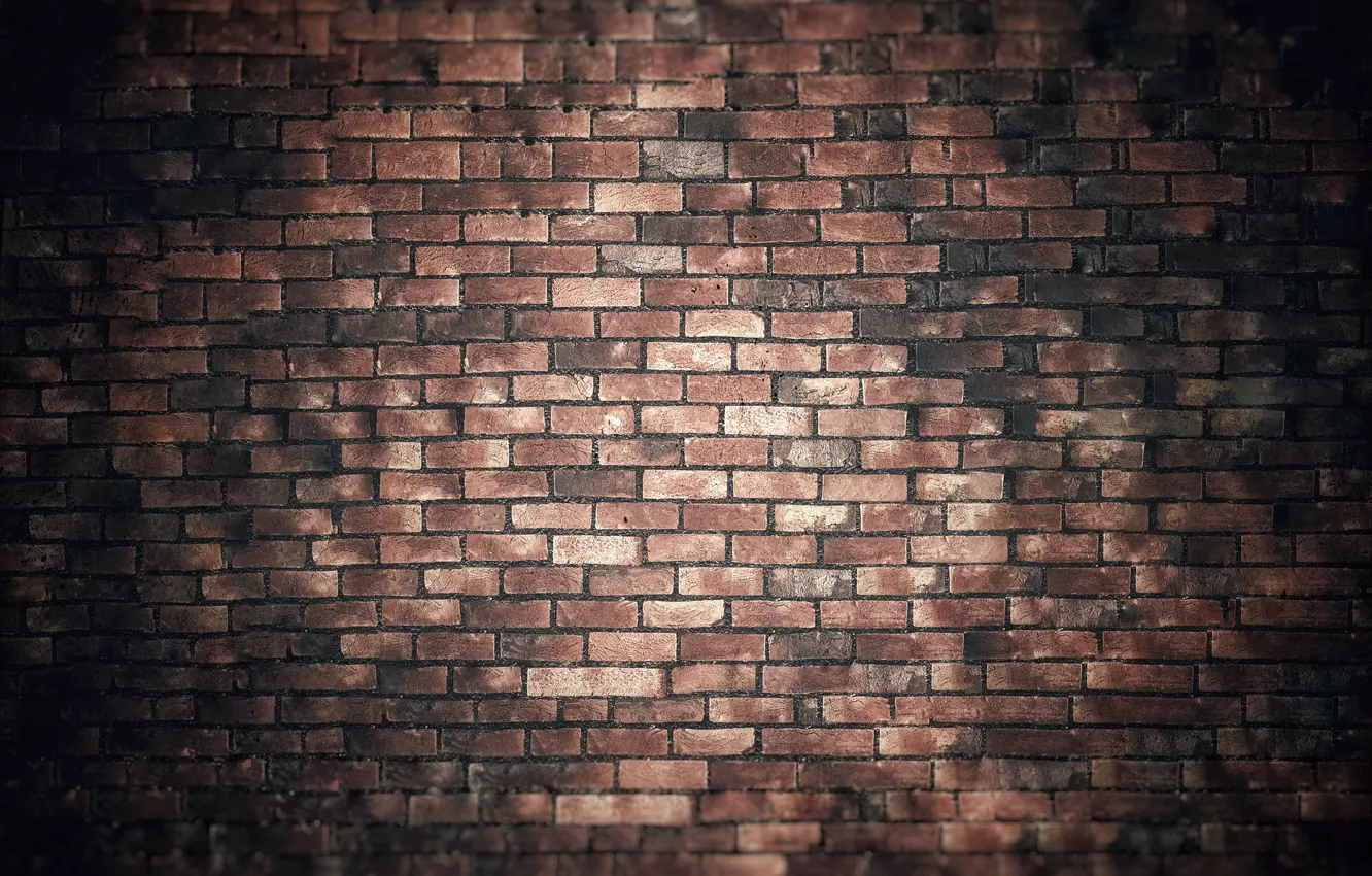 Photo wallpaper Minimalism, Brick, Masonry