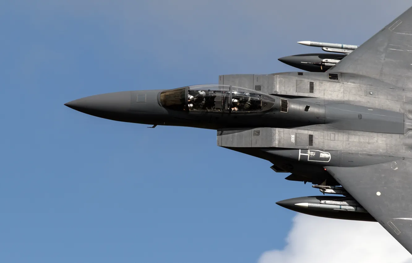 Photo wallpaper fighter, Eagle, F-15, McDonnell Douglas