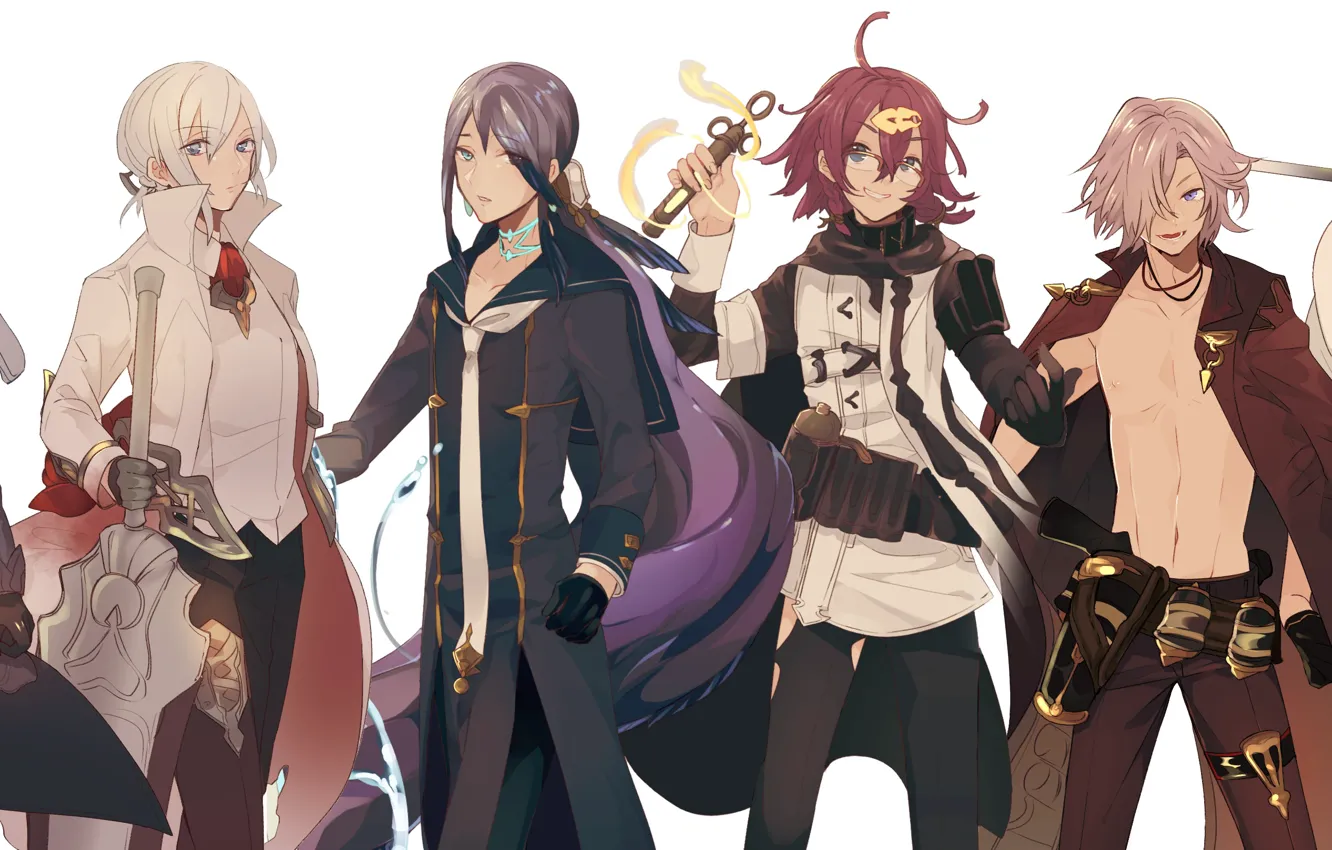 Photo wallpaper art, guy, characters, Sinoalice