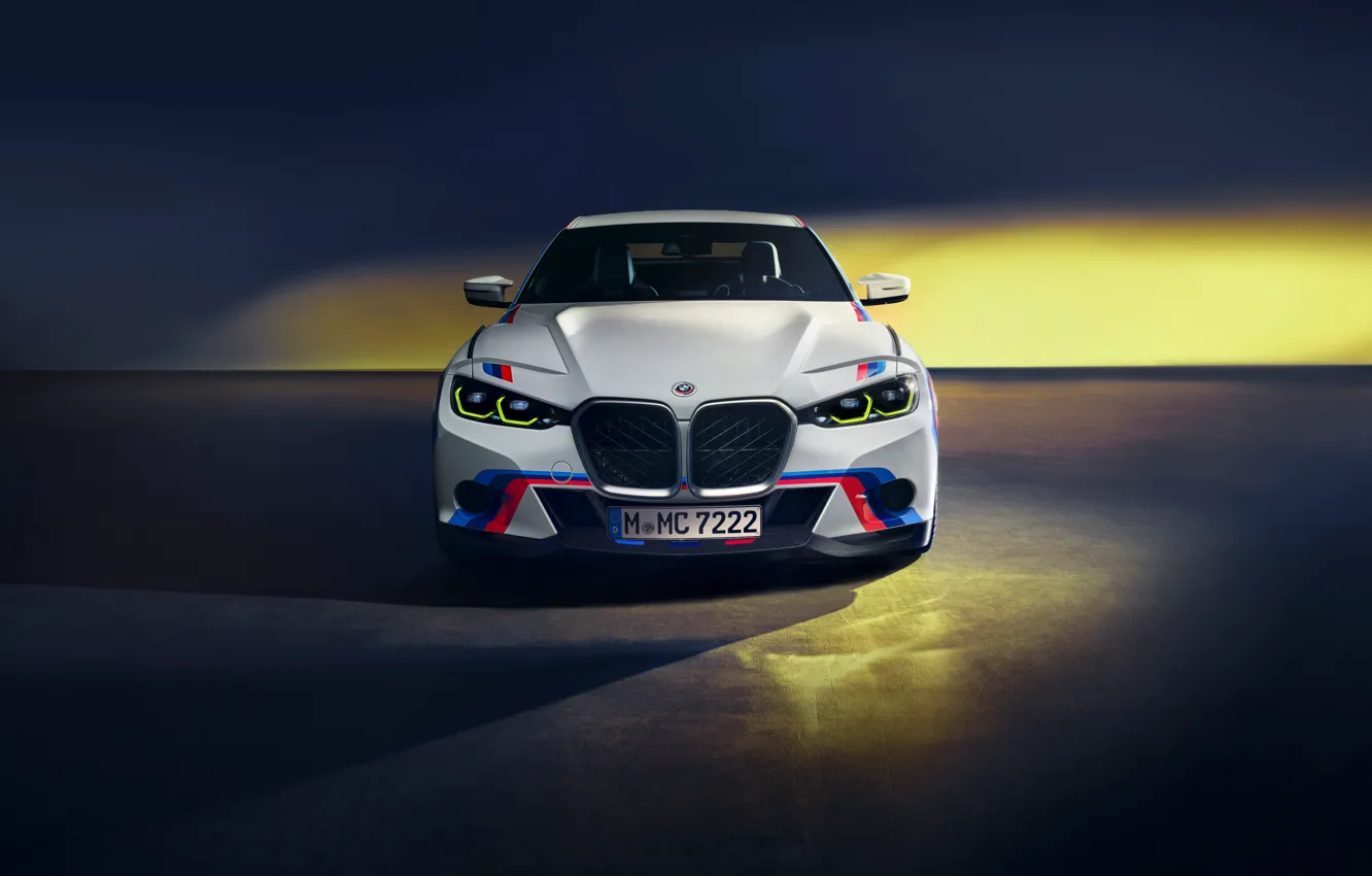 Photo wallpaper car, bmw, white