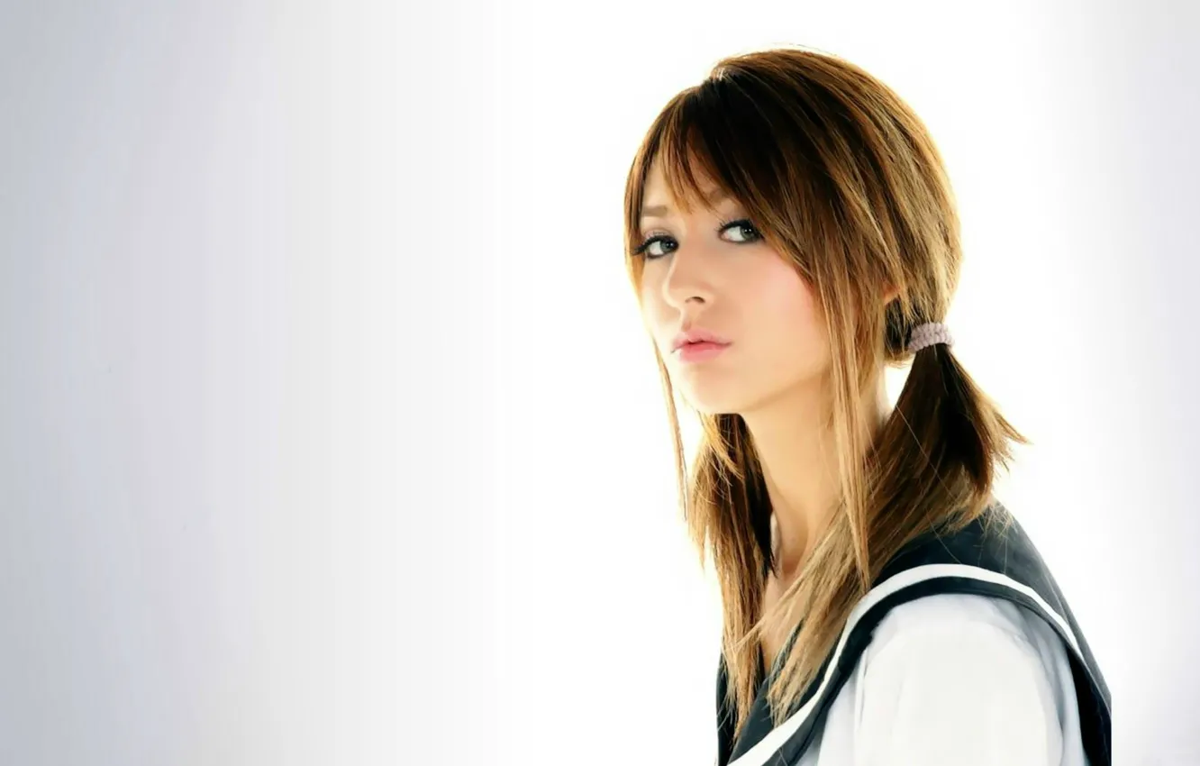 Photo wallpaper brunette, form, Asian, cosplay, Leah Dizon, Matroska