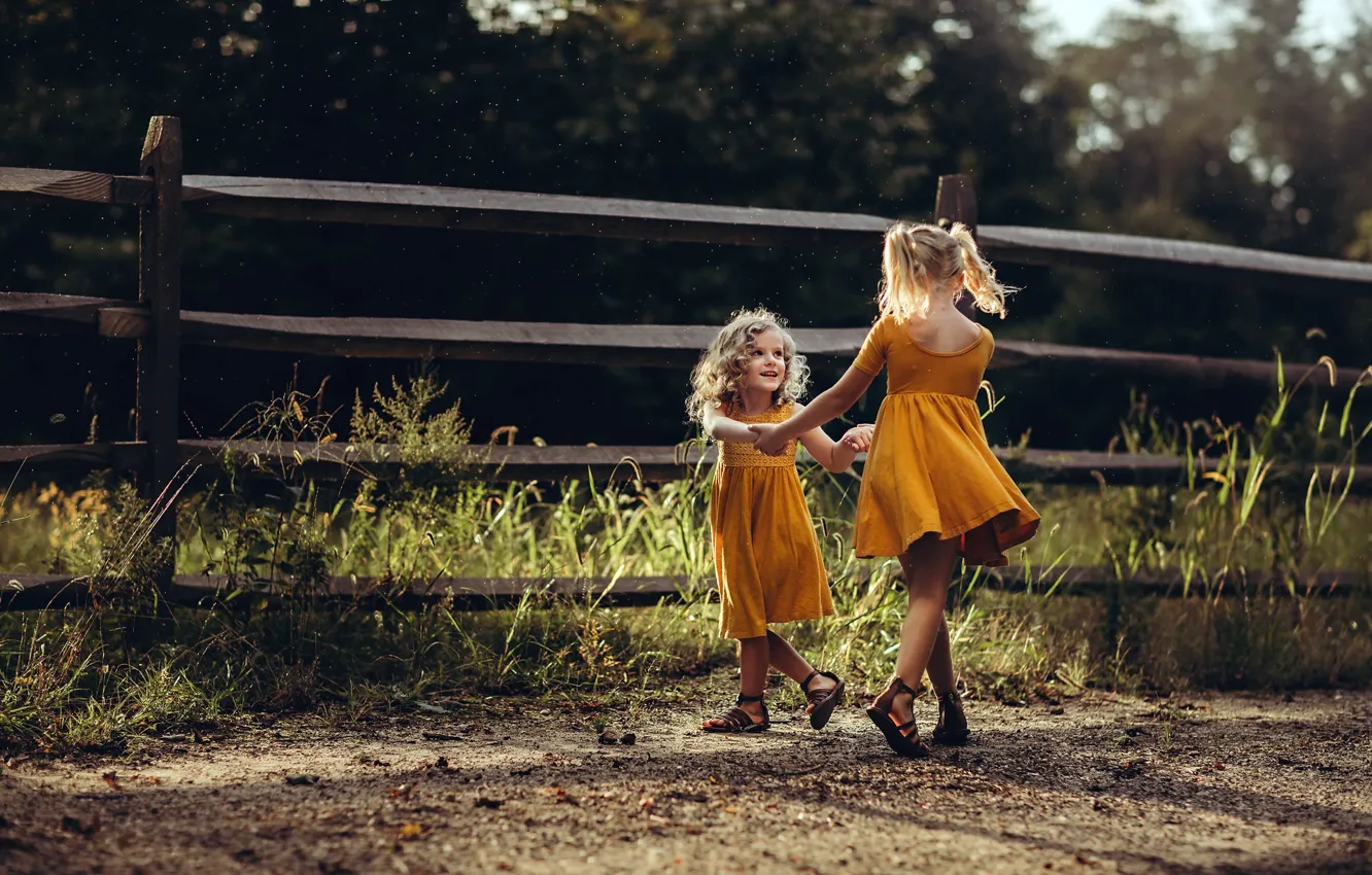 Photo wallpaper mood, dance, girl