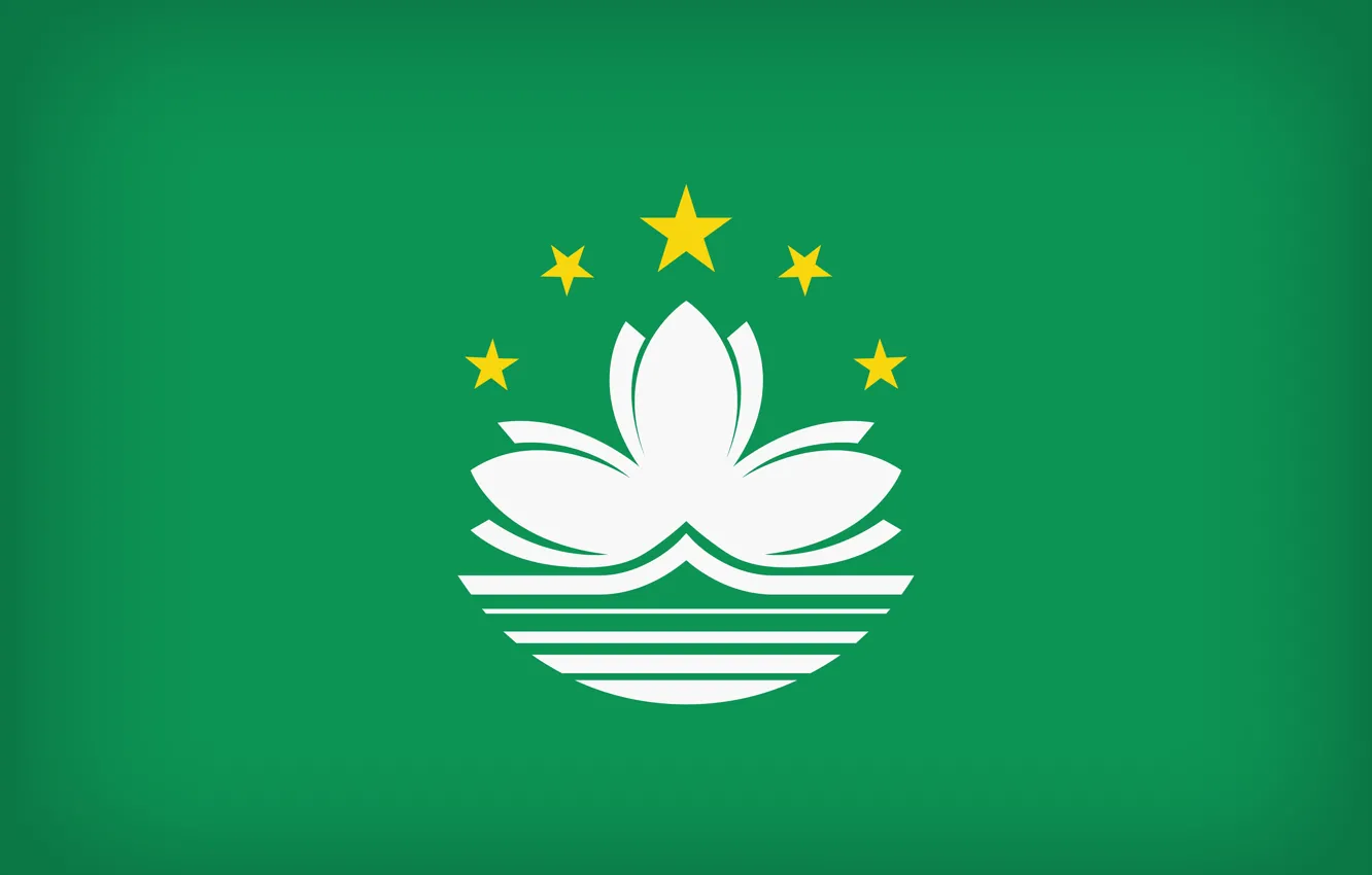 Photo wallpaper Flag, Macau, National Symbol, Macau Large Flag, Flag Of Macau