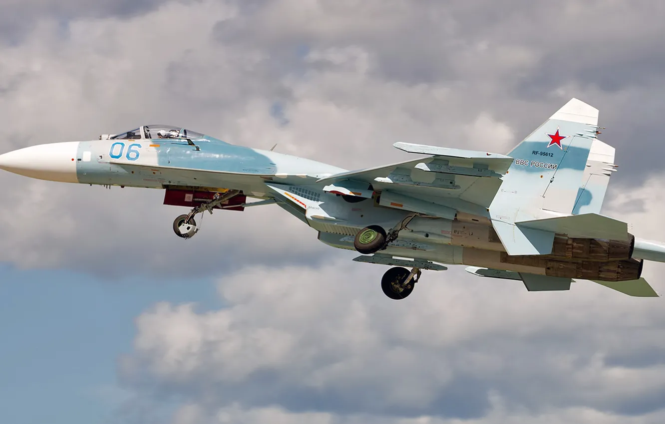 Photo wallpaper Sukhoi, Defense, Su-27P, Single-seat fighter-interceptor