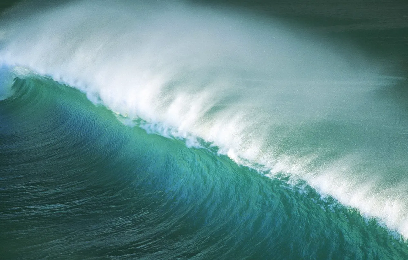 Photo wallpaper sea, storm, the ocean, wave