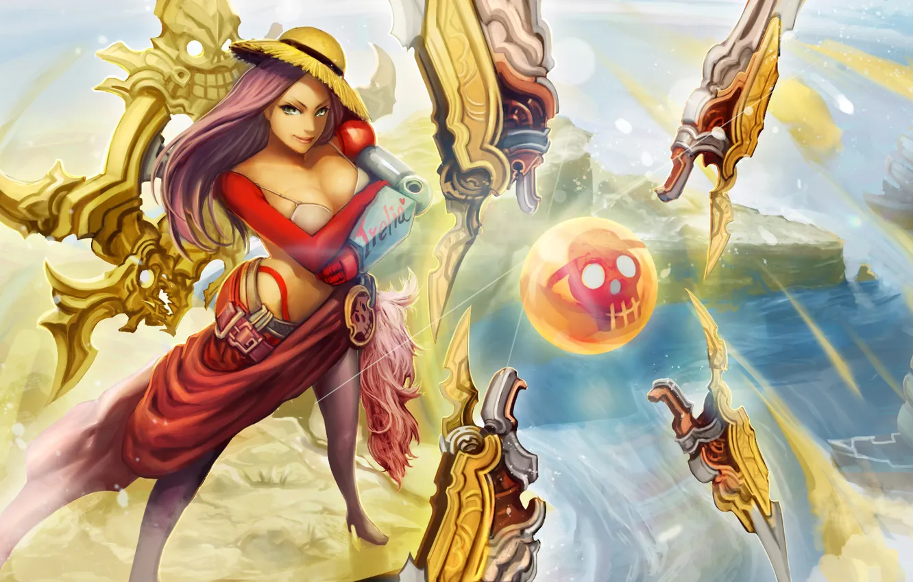 Photo wallpaper League of Legends, Irelia, the Will of the Blades