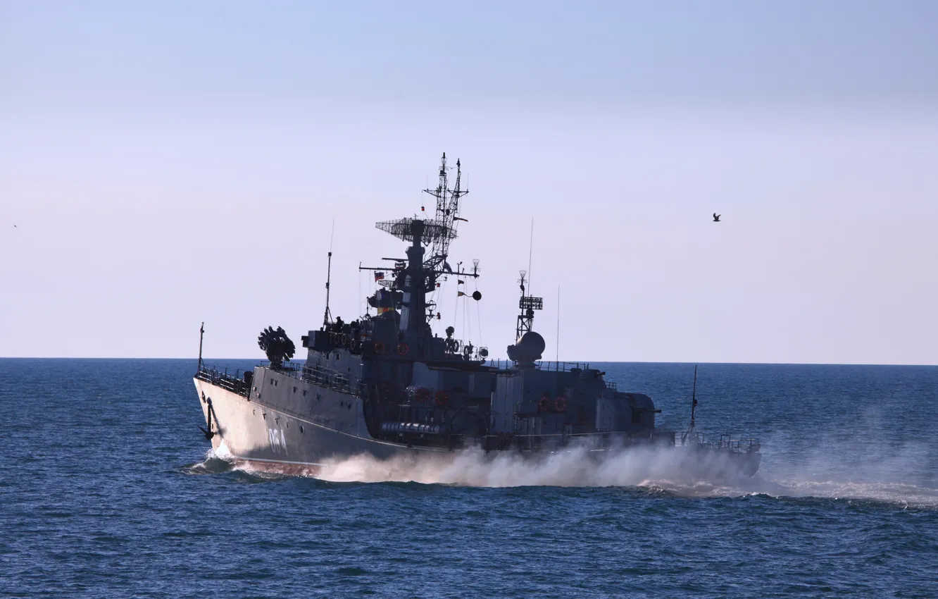 Photo wallpaper ship, anti-submarine, small, "Murom"