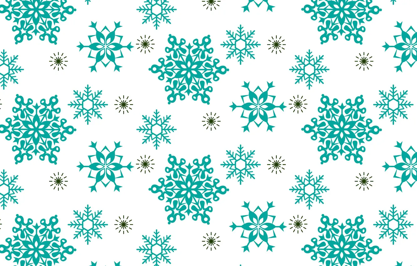 Photo wallpaper snowflakes, background, new year, texture