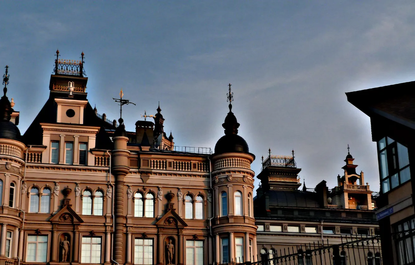 Photo wallpaper roof, home, Kazan